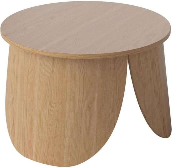 Bolia Peyote Salontafel H 35 x Ø 56 cm Gelakt Eiken