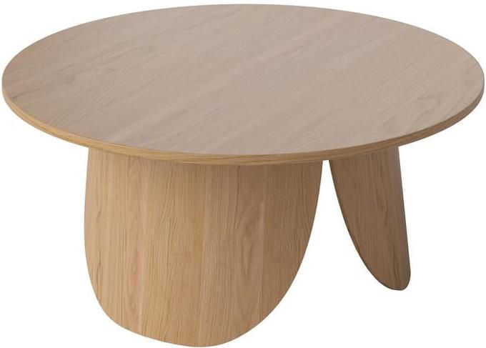 Bolia Peyote Salontafel H 35 x Ø 80 cm Gelakt Eiken