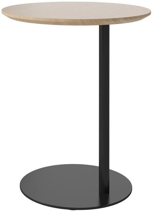 Bolia Pillar Bijzettafel Witgepigmenteerd Geolied Eiken Zwart Staal