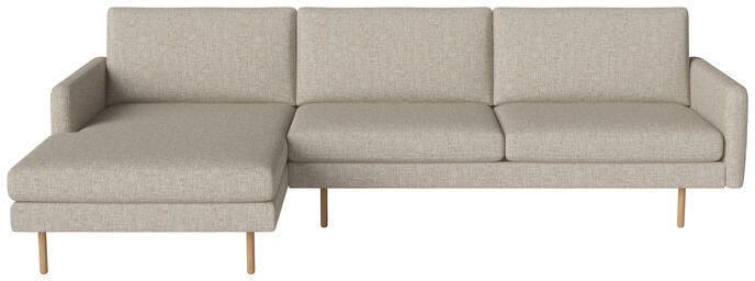 Bolia Scandinavia Remix Hoekbank met Chaise Longue Links Dark Beige