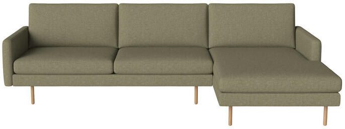 Bolia Scandinavia Remix Hoekbank met Chaise Longue Rechts Green