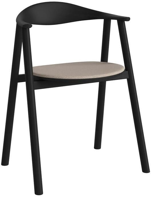 Bolia Swing Eetkamerstoel Zwart Eiken Beige