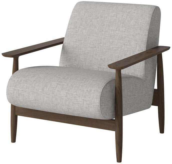 Bolia Visti Fauteuil Donker Eiken Lichtgrijs
