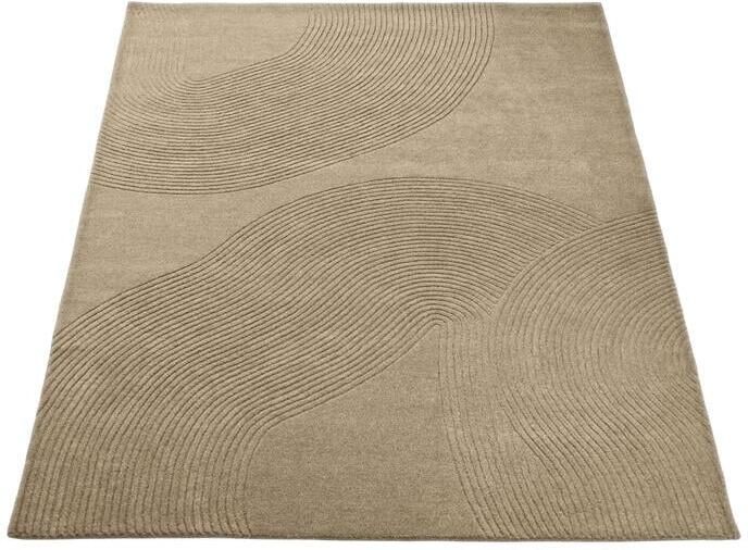 Bolia Zen Vloerkleed 170 x 240 cm Shaped Rechthoekig Dark Beige