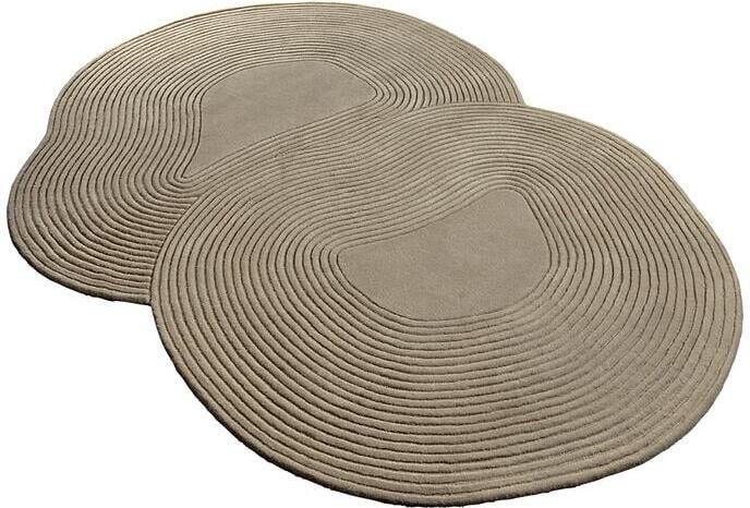Bolia Zen Vloerkleed 180 x 240 cm Shaped Dark Beige
