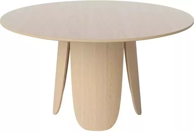Bolia Peyote Eettafel Ø 140 cm Witgepigmenteerd Gelakt Eiken