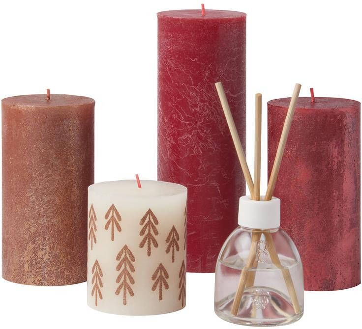 Bolsius gift set Winter Spices rustieke kaarsen en geuren