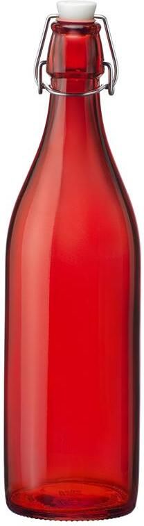 Bormioli Rocco Beugelfles | Weckfles Giara Rood 1 liter