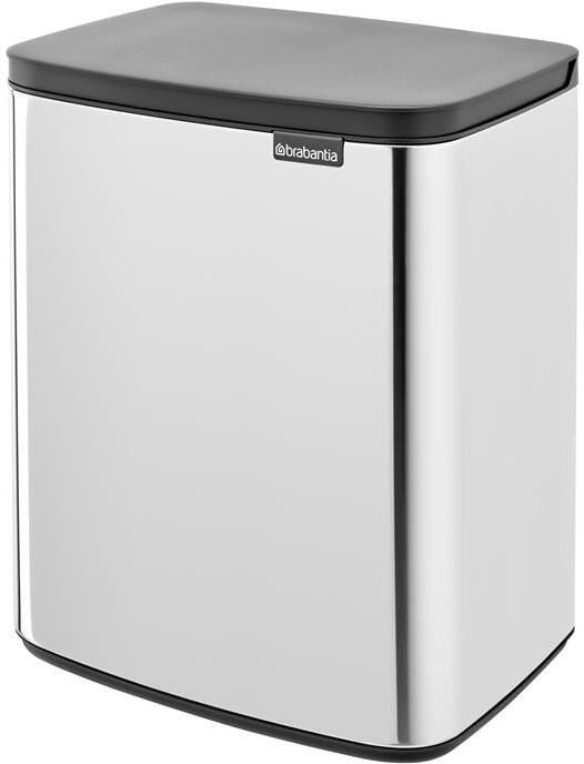 Brabantia Bo Afvalemmer 12 L Brilliant Steel