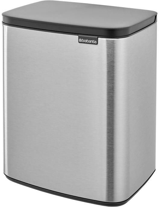 Brabantia Bo Afvalemmer 12 L Matt Steel FPP