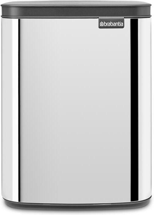 Brabantia Bo Afvalemmer 7 L Brilliant Steel