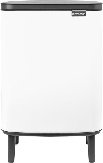 Brabantia Bo Hi Afvalemmer 12 L White