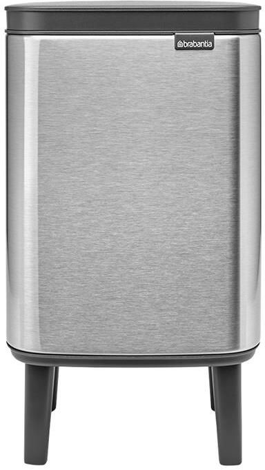Brabantia Bo Hi Afvalemmer 4 L Matt Steel FPP