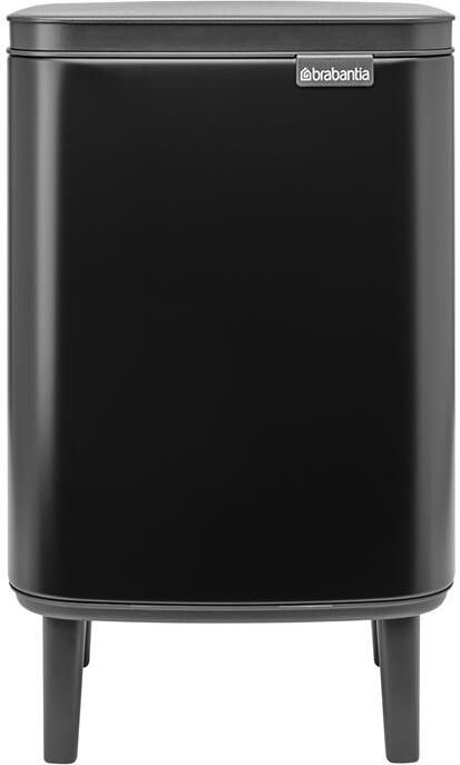 Brabantia Bo Hi Afvalemmer 7 L Matt Black