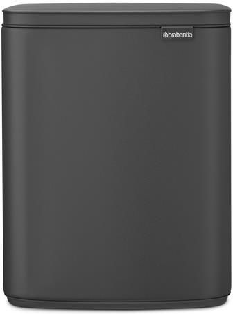 Brabantia Bo Prullenbak 12 L Mineral Infinite Grey
