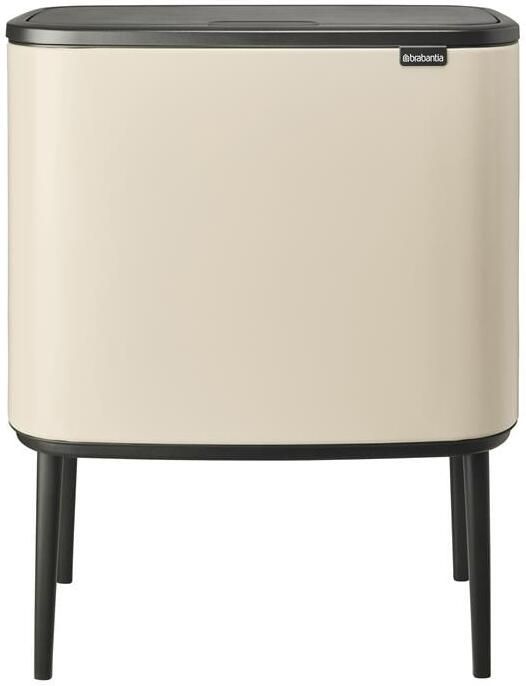 Brabantia Bo Touch Bin Afvalemmer 11 + 23 L Soft Beige