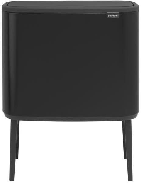 Brabantia Bo Touch Bin Afvalemmer 11 + 23 L Zwart