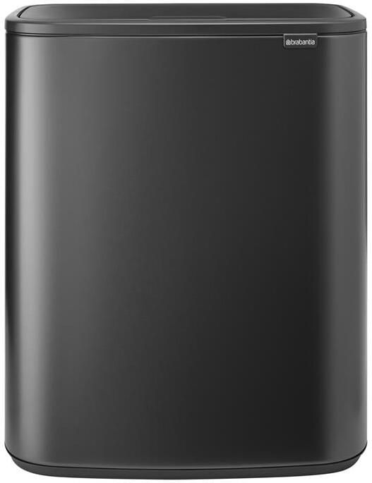 Brabantia Bo Touch Bin Afvalemmer 2 x 30 Liter Confident Grey