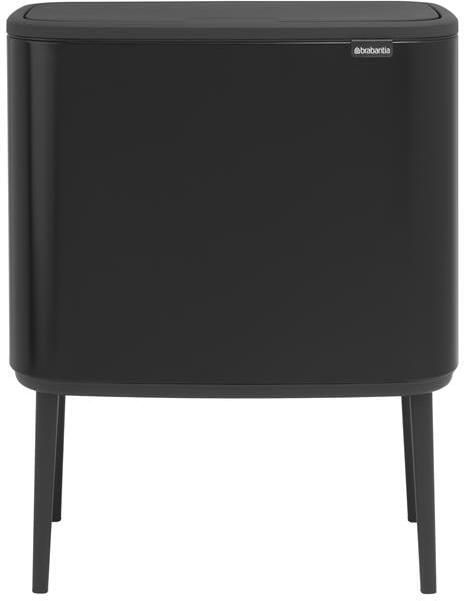 Brabantia Bo Touch Bin Afvalemmer 3 x 11 L Zwart