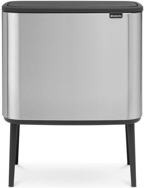 Brabantia Bo Touch Bin Afvalemmer 33 Liter (3x11 Liter) Vingerafdrukvrij
