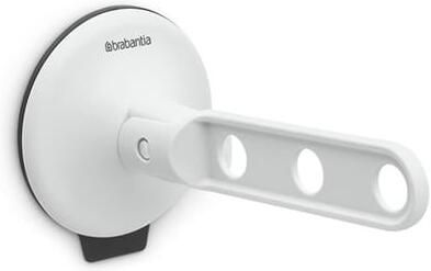 Brabantia Inklapbare kledinghaak met zuignap Light Grey