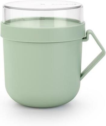 Brabantia Make & Take Soepbeker to Go 0 6 L Magnetron Jade Green