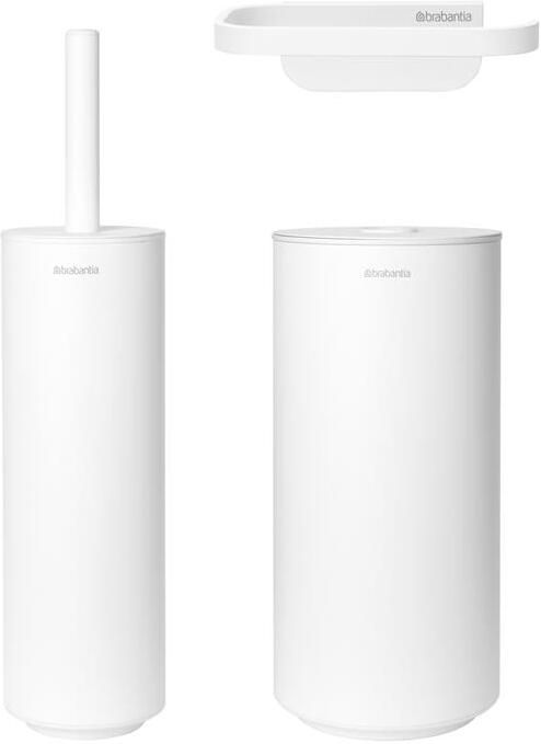 Brabantia MindSet Toiletaccessoires Set van 3 Mineral Fresh White