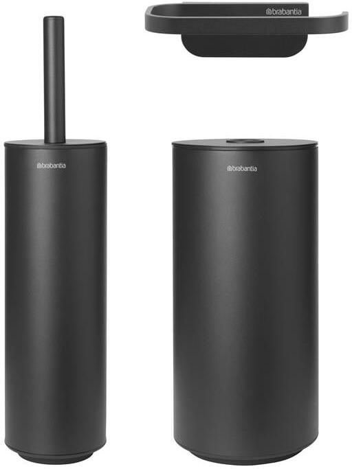 Brabantia MindSet Toiletaccessoires Set van 3 Mineral Infinite Grey