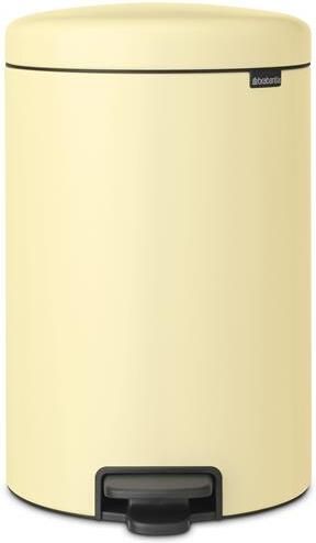 Brabantia NewIcon Pedaalemmer 20 L Mellow Yellow