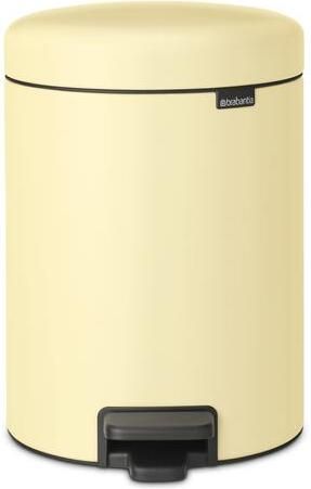 Brabantia NewIcon Pedaalemmer 5 Liter Mellow Yellow