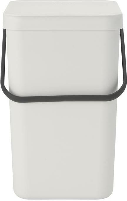 Brabantia Sort & Go Afvalemmer 25 L Grijs