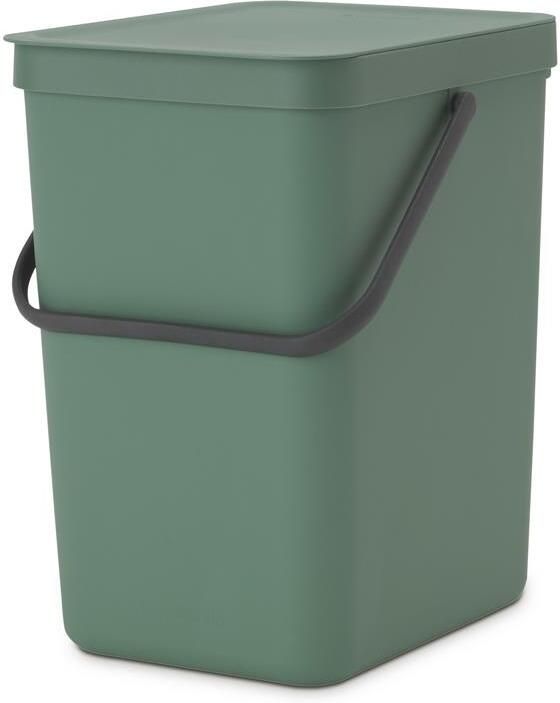 Brabantia Sort & Go Afvalemmer 25 L Groen