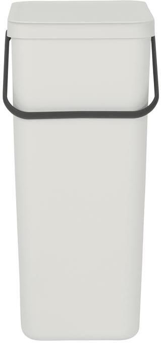 Brabantia Sort & Go Afvalemmer 40 L Grijs