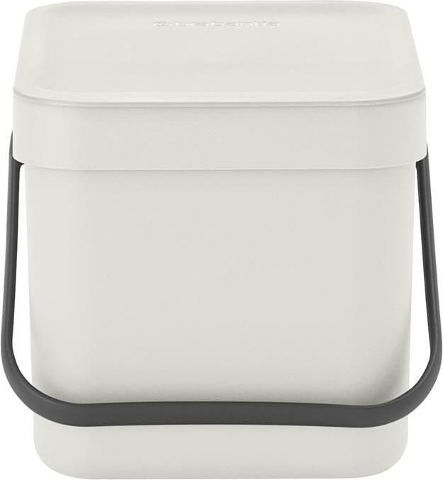 Brabantia Sort & Go Afvalemmer 6 L Grijs