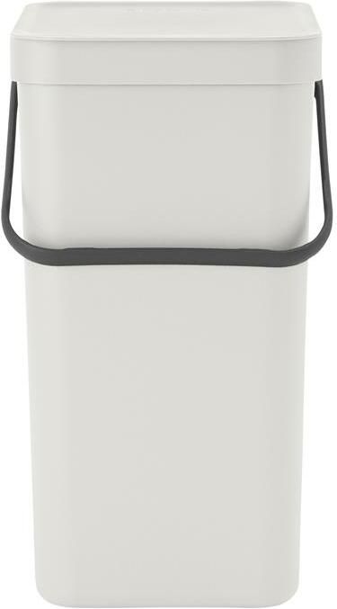Brabantia Sort & Go Afvalemmer Opberger 16 L Grijs