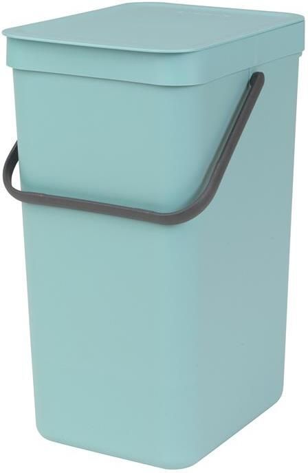 Brabantia Sort & Go Afvalemmer Opberger 16 L Lichtblauw