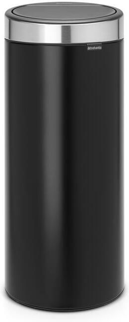 Brabantia Touch Bin New Afvalemmer 30 Liter Vingerafdrukvrij