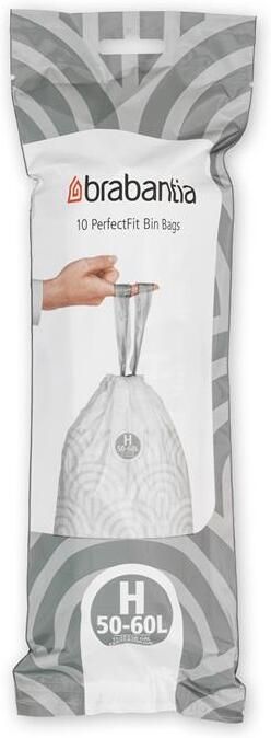Brabantia Type H PerfectFit Afvalzak 50-60 Liter 10 zakken