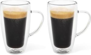 Bredemeijer Dubbelwandig Glas Koffie Thee 0 29 L 2 st.
