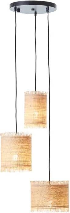 Brilliant Raffy Hanglamp 3-lichts Zeegras - Foto 1