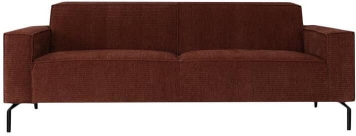 Bronx71 3-zitsbank Kansas koper ribstof. - Foto 2