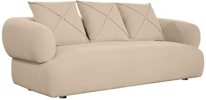 Bronx71 3-zitsbank Palermo velvet beige - Foto 2