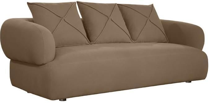 Bronx71 3-zitsbank Palermo velvet taupe - Foto 2