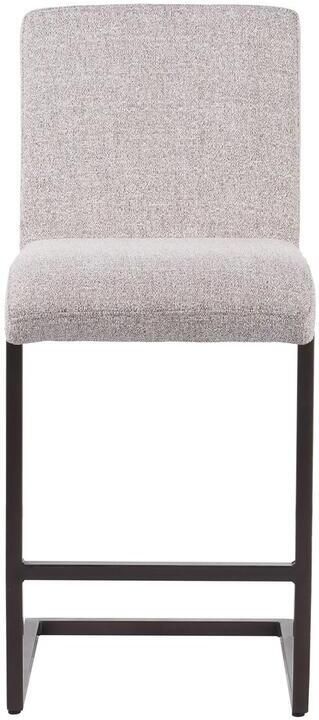 Bronx71 Barkruk Lio gemêleerde stof off white bruin 70 cm barstoel - Foto 2