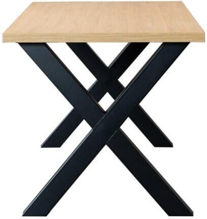 Bronx71 Eettafel Bodo melamine eiken 160 x 80 cm. - Foto 3