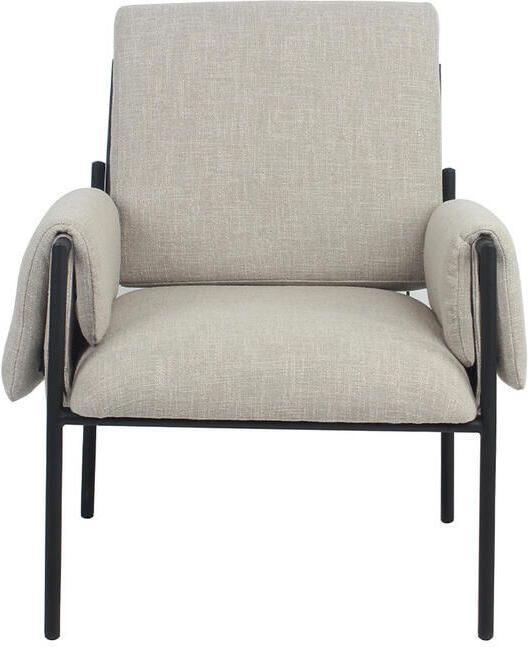 Bronx71 Fauteuil Urban linnen taupe. - Foto 3