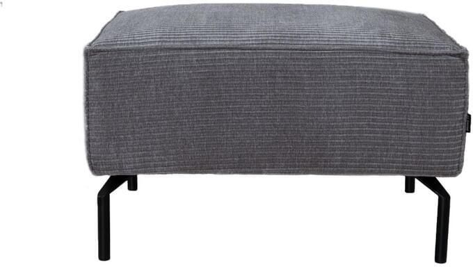 Bronx71 Hocker Kansas ribstof brave me taupe - Foto 2