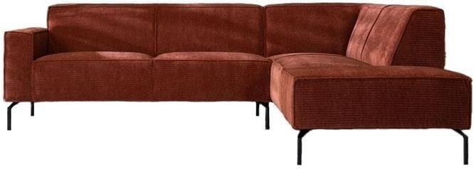 Bronx71 Hoekbank Kansas koper ribstof rechts. - Foto 2