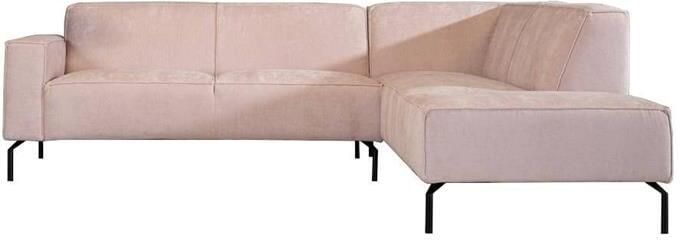 Bronx71 Hoekbank Kansas stof gemêleerd roze rechts. - Foto 2