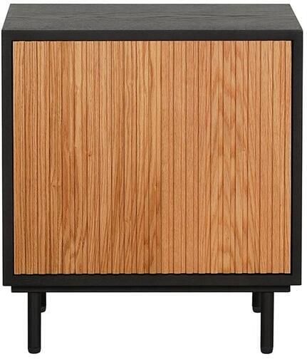 Bronx71 Nachtkastje Shelly zwart blank eiken - Foto 2